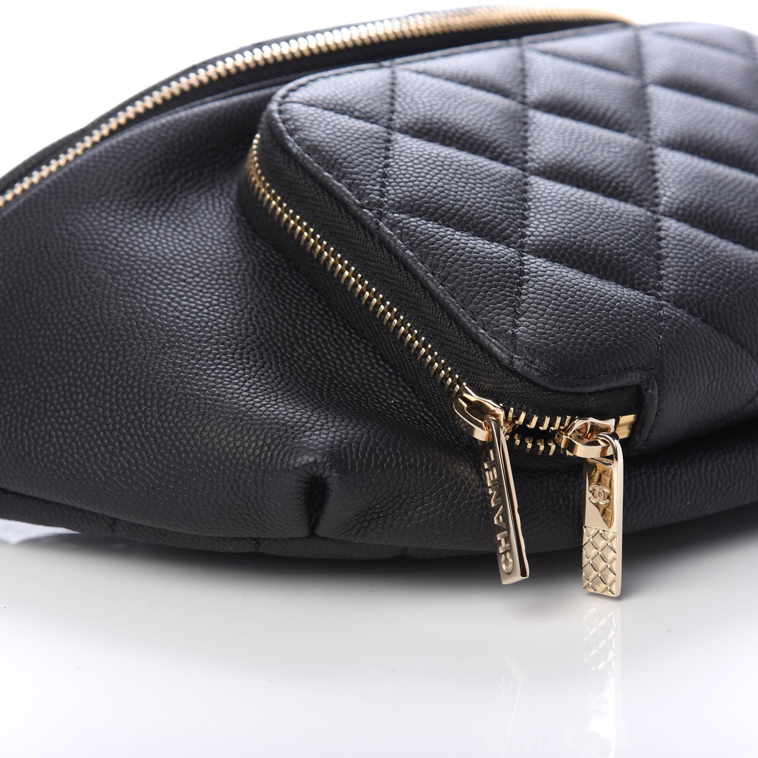 Chanel Caviar Quilted Business Affinity Waist Belt Bag Black 7 of 9