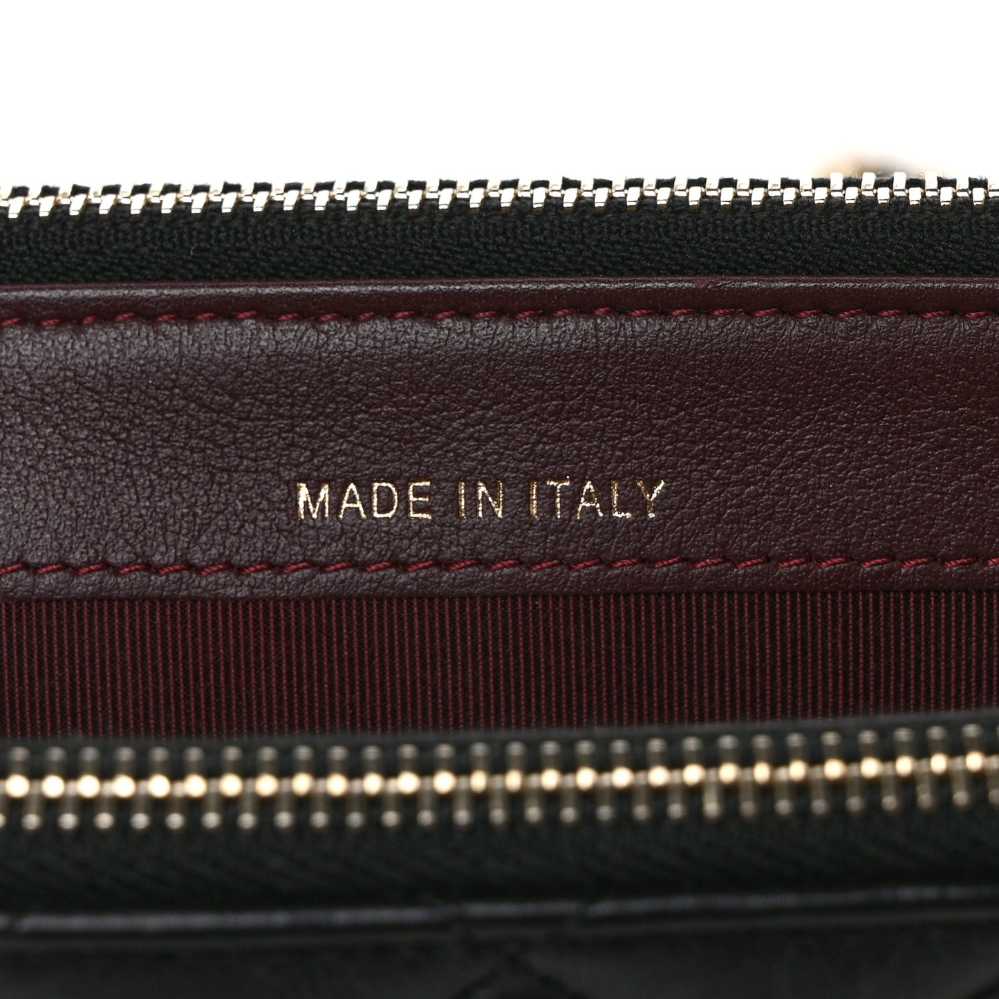 Aged Calfskin Lucky Charms 2.55 Reissue Small Clutch With Chain Black