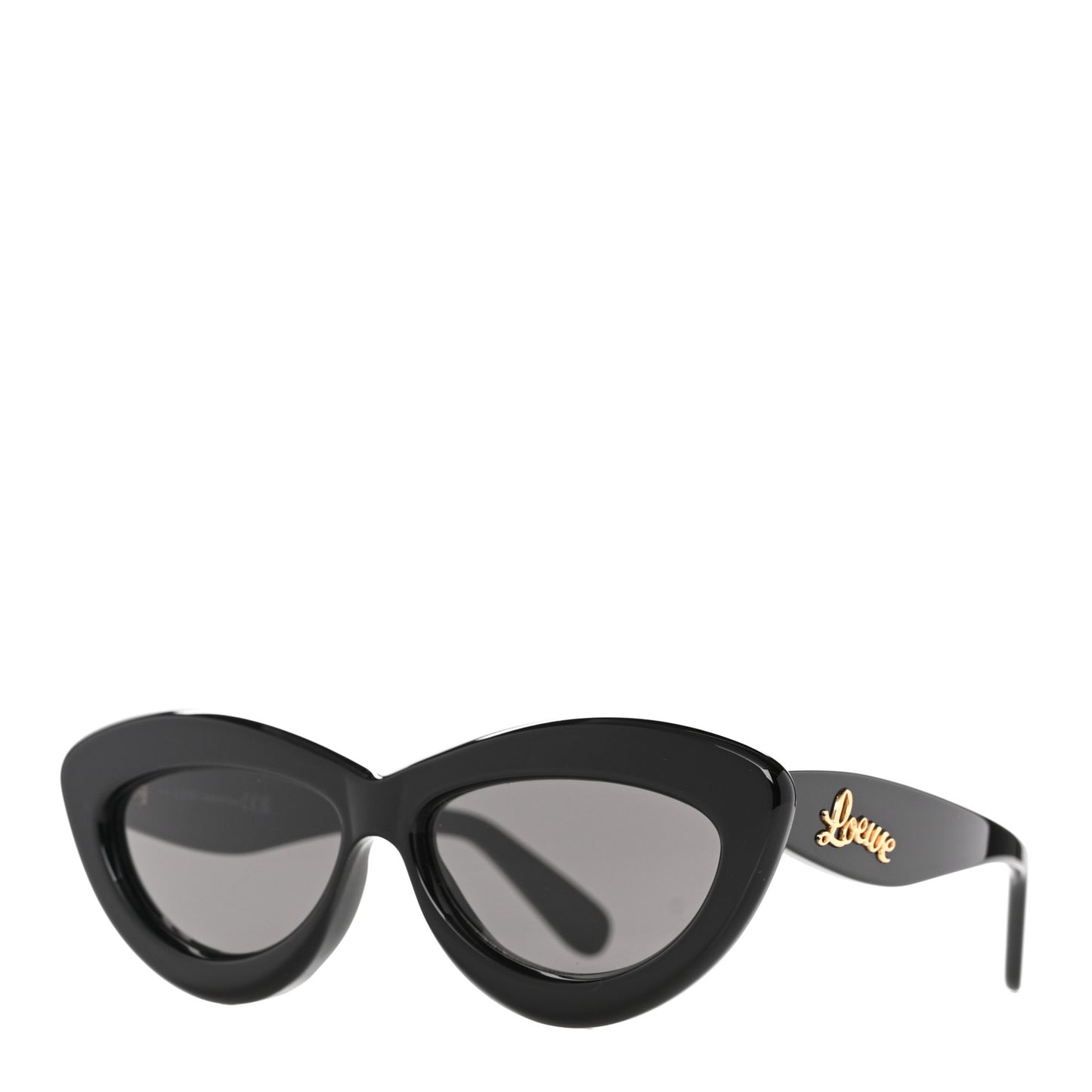 Acetate Cat Eye Sunglasses LW40096I Black