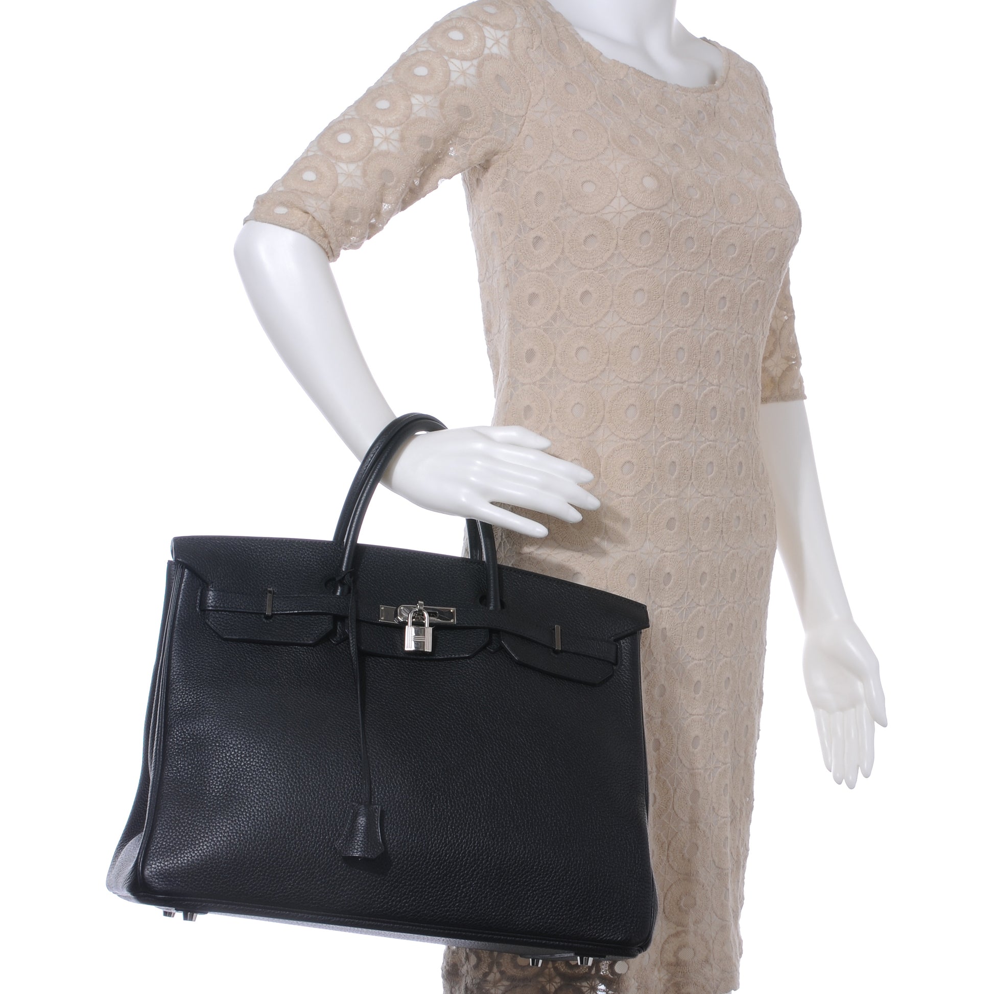 Hermes Togo Birkin 40 Black 2 of 10