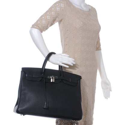 Hermes Togo Birkin 40 Black 2 of 10