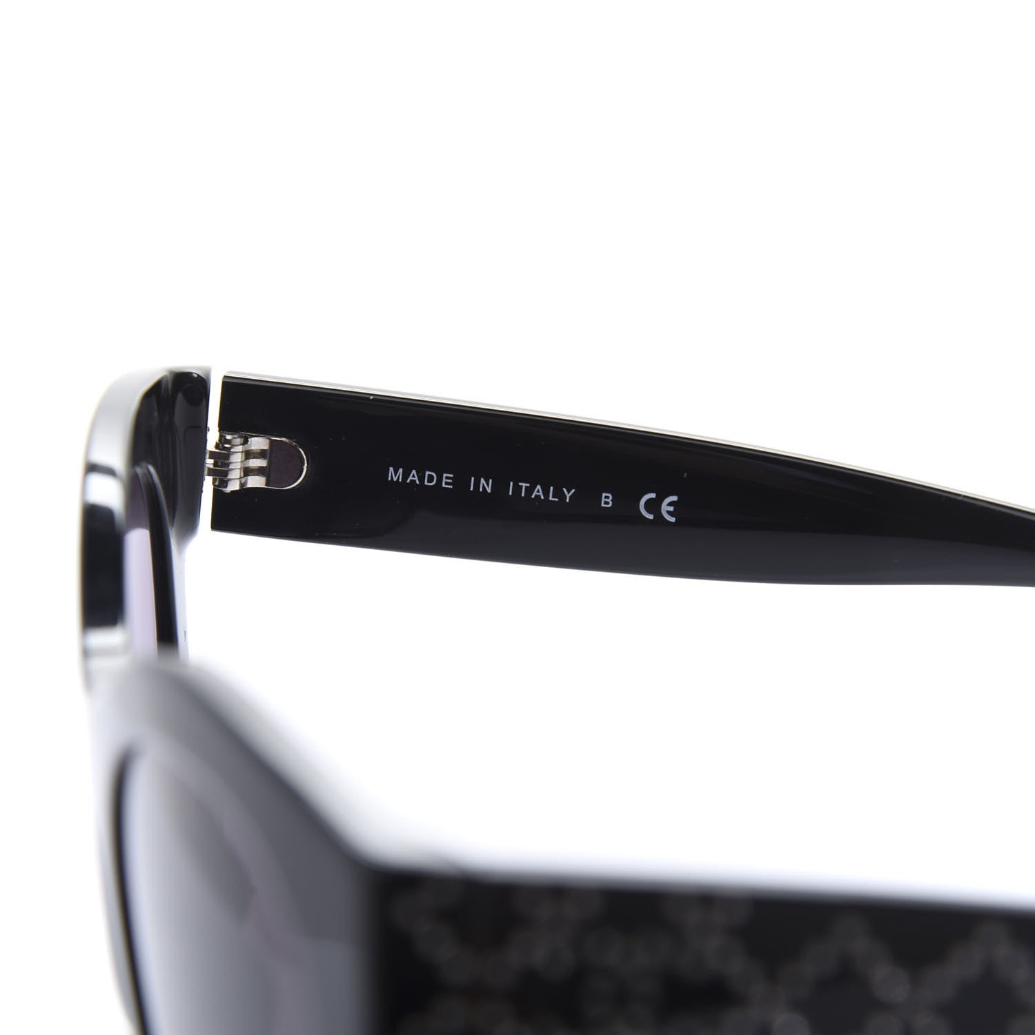 Chanel Crystal CC Sunglasses 5420-B Black 5 of 9