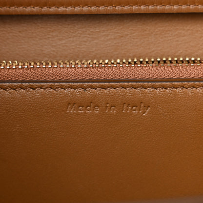 Celine Box Calfskin Medium Classic Box Flap Bag Camel 7 of 14