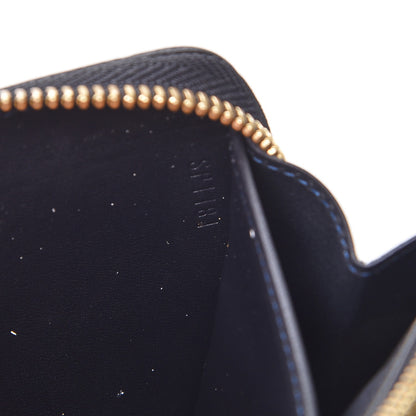 Louis Vuitton Vernis Zippy Wallet Blue Infini 7 of 8