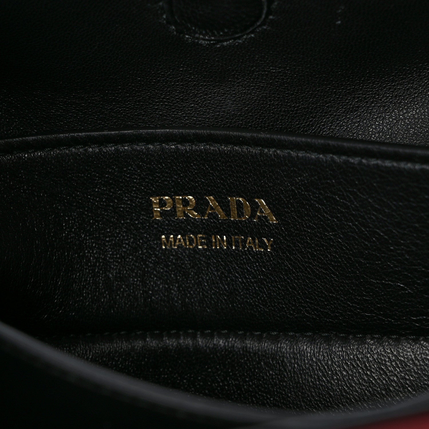 Prada Saffiano Cuir Medium Double Bag Fuoco Black 6 of 11