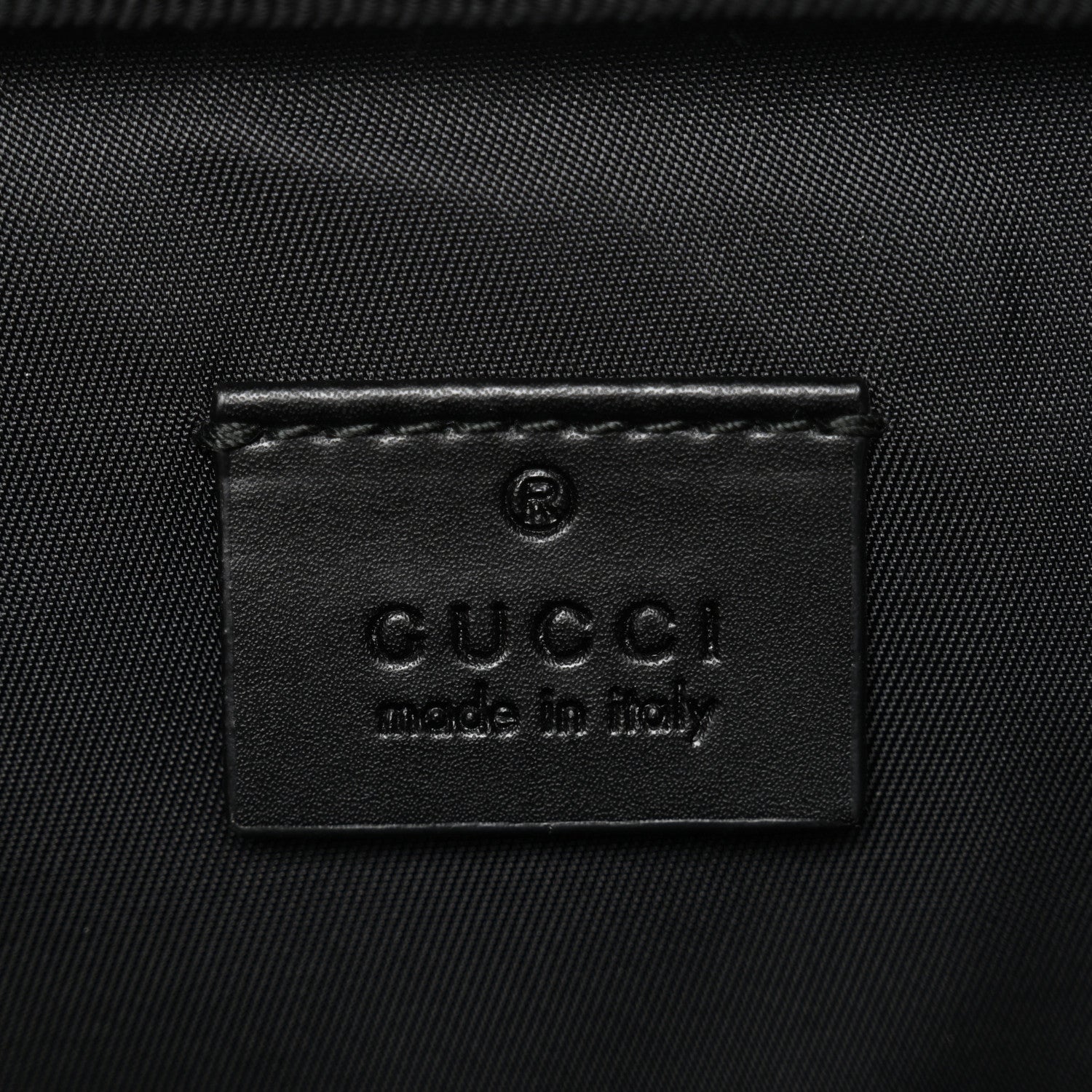 Gucci GG Supreme Monogram Web Belt Bag Black 7 of 11