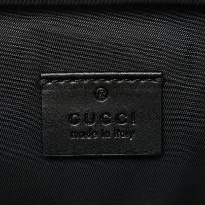 Gucci GG Supreme Monogram Web Belt Bag Black 7 of 11