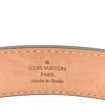 Louis Vuitton Mini Monogram 25mm LV Initiales Belt 85 34 75/30 3 of 4