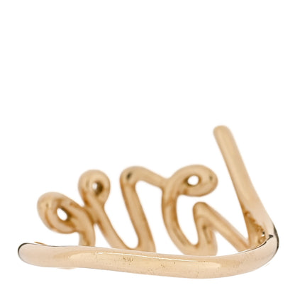 Tiffany 18K Yellow Gold Paloma's Graffiti Love Ring 52 6 3 of 5