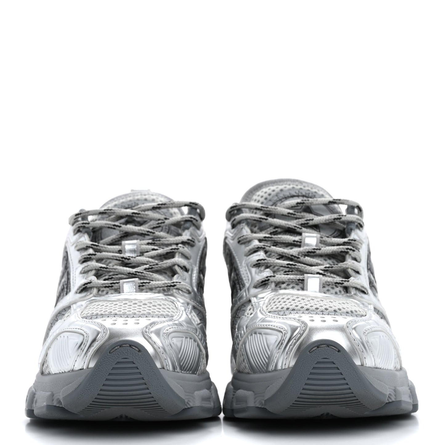 Technical Mesh Dior Chrono Sneakers 36.5 Silver