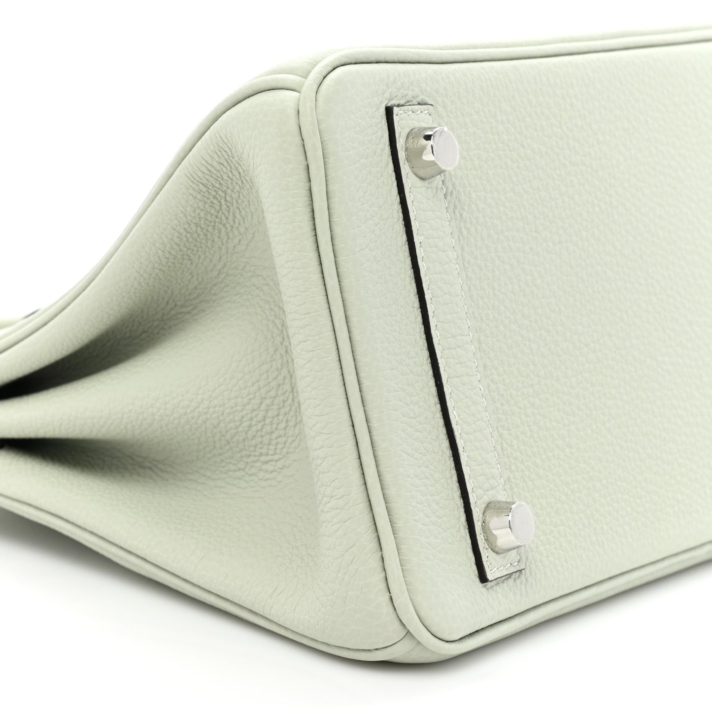 Togo Birkin 25 Gris Neve
