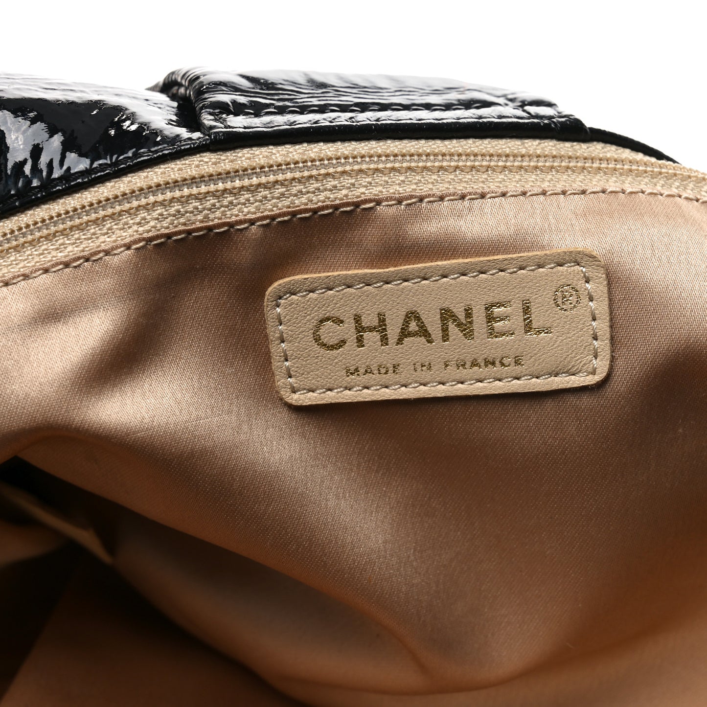Vinyl XL Rock and Chain Flap Black