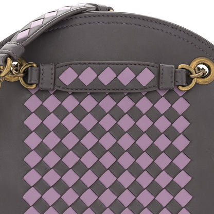 Bottega Veneta Nappa Intrecciato Chain Wallet Quetsche Wisteria 8 of 13