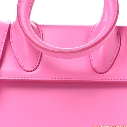 Jacquemus Smooth Calfskin Le Chiquito Noeud Pink 7 of 9