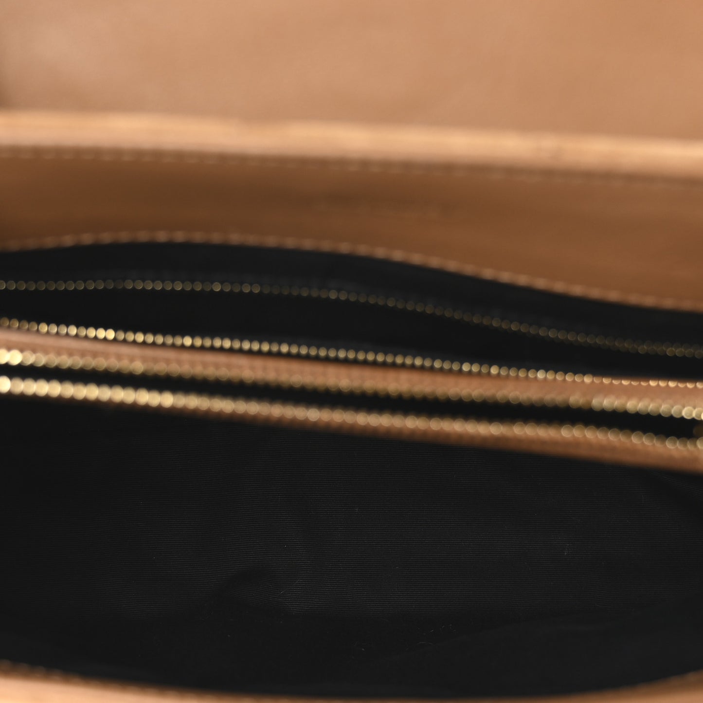 Suede Y Quilted Monogram Medium Loulou Chain Satchel Cinnamon