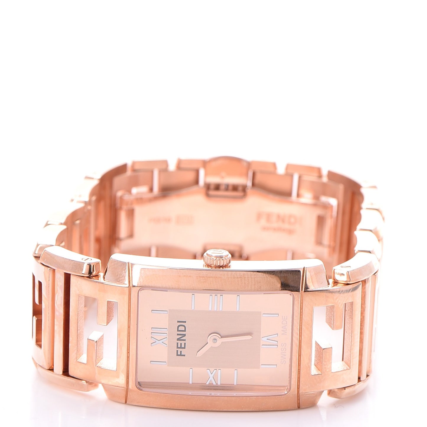 Stainless Steel 25mm Forever Tank Quartz Watch Rose