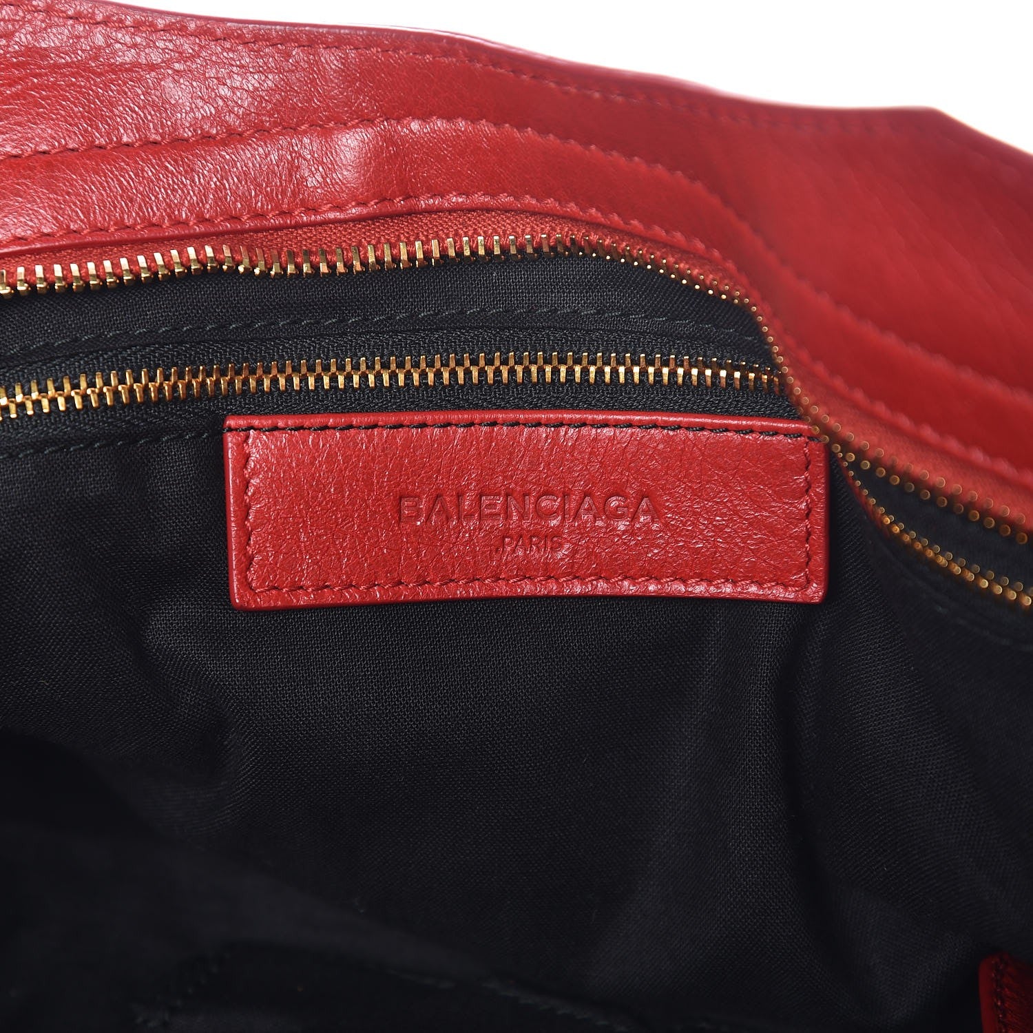Balenciaga Agneau Giant 12 Gold Hardware City Rouge Lipstick 6 of 8