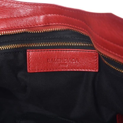 Balenciaga Agneau Giant 12 Gold Hardware City Rouge Lipstick 6 of 8