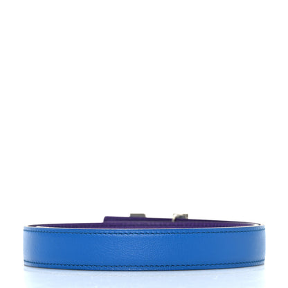 Hermes Epsom Swift 24mm Mini Constance H Belt 70 Crocus Bleu Hydra 2 of 5