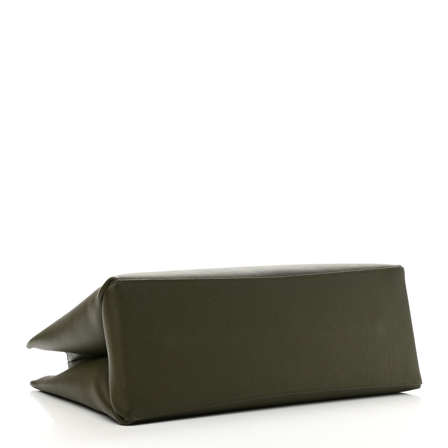 Louis Vuitton Grained Calfskin Lockme Shopper Kaki 4 of 10