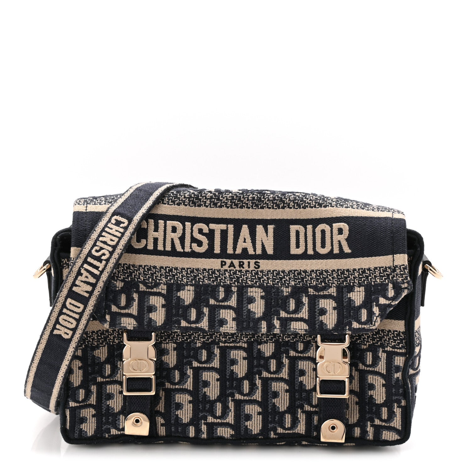 Christian Dior Oblique Small Diorcamp Messenger Blue 1 of 21