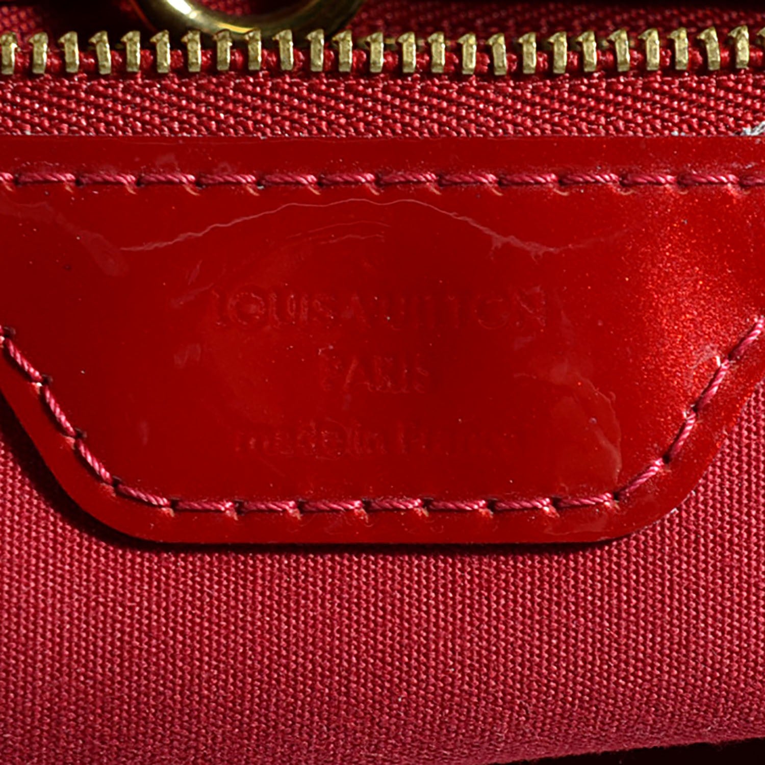 Louis Vuitton Vernis Wilshire PM Pomme D'Amour 6 of 7
