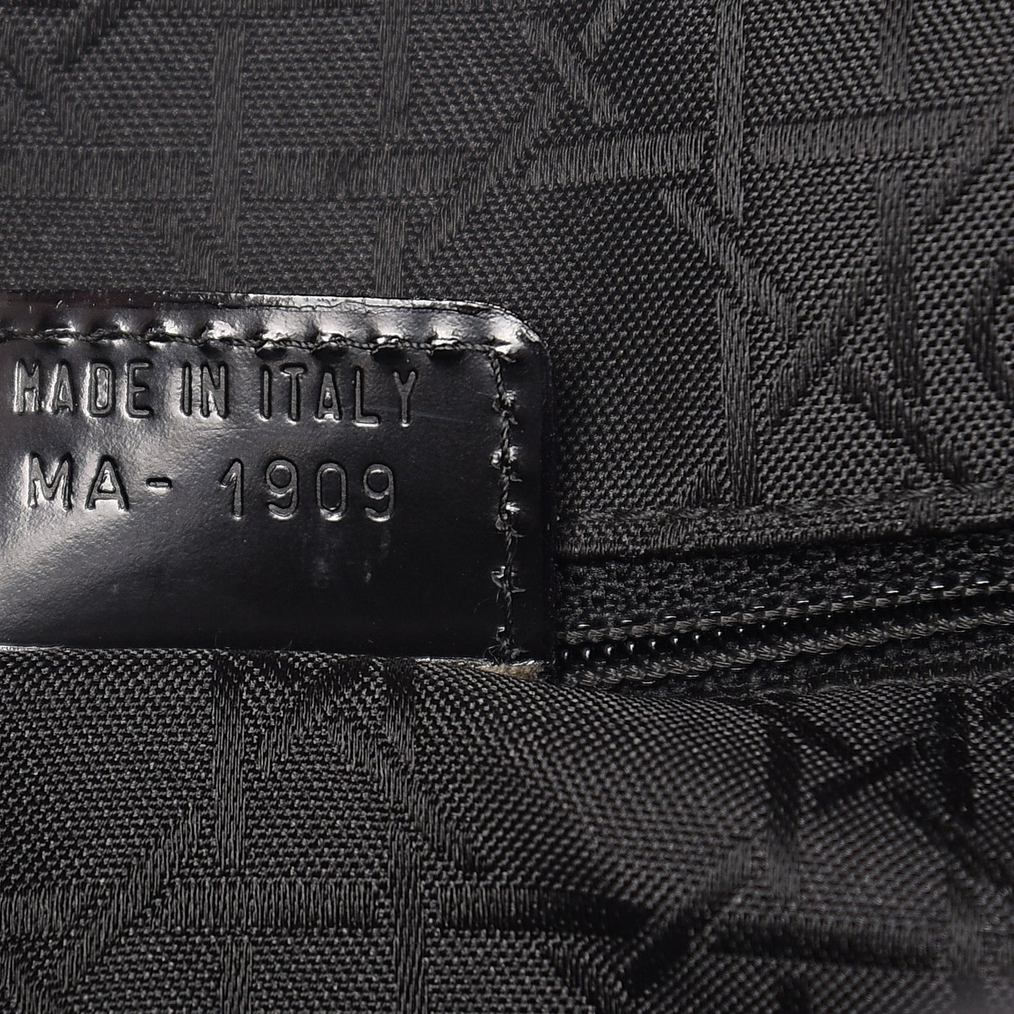 Denim Cannage Large Lady Dior Black