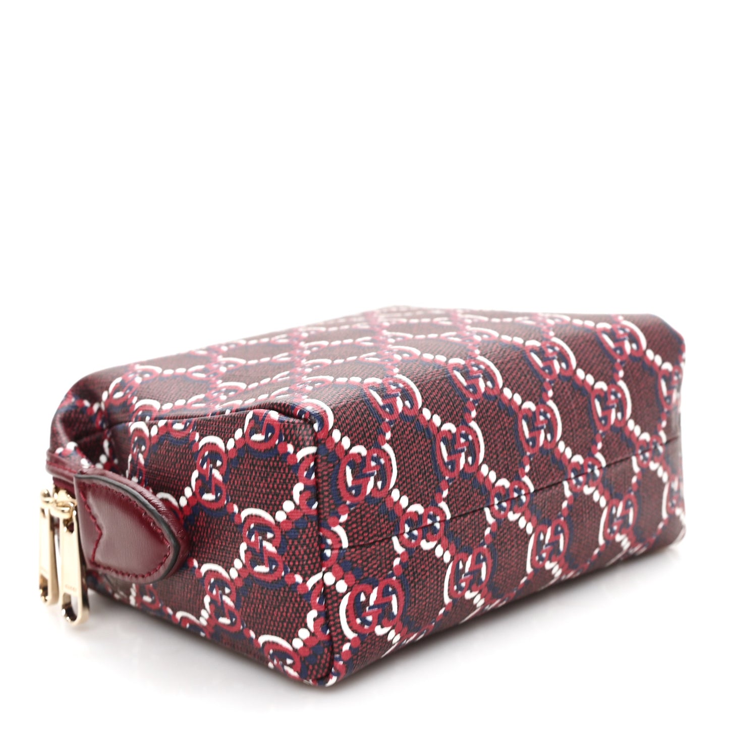 GG Supreme Shadow Toiletry Pouch Rosso Ancora Red