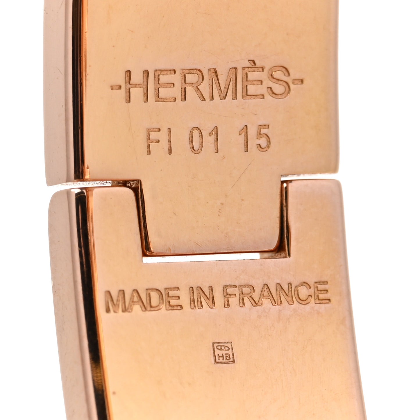 Enamel Narrow Clic Clac H Bracelet PM Bleu Album