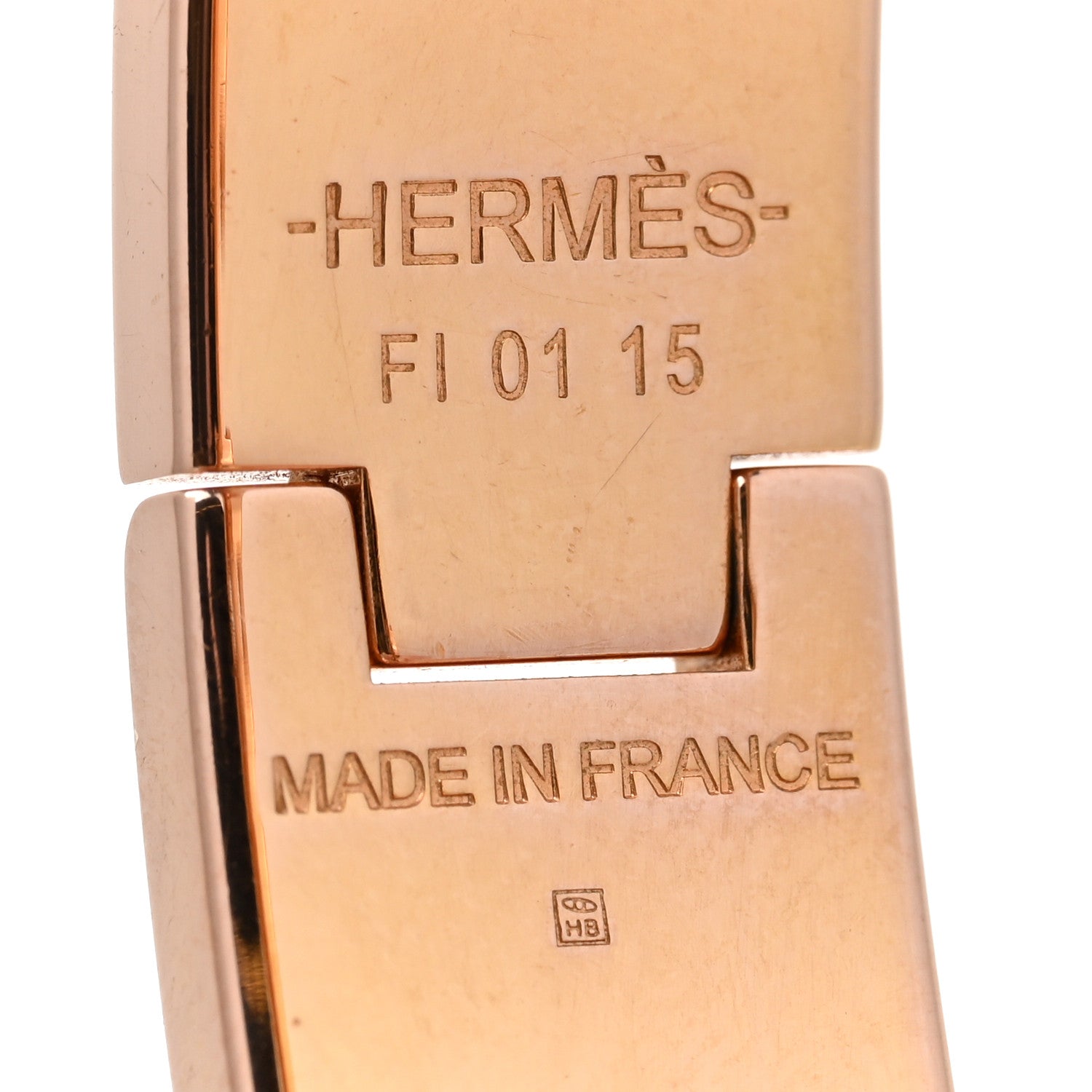 Hermes Enamel Narrow Clic Clac H Bracelet PM Bleu Album 4 of 4