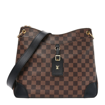 Louis Vuitton Damier Ebene Odeon MM Black 1 of 9