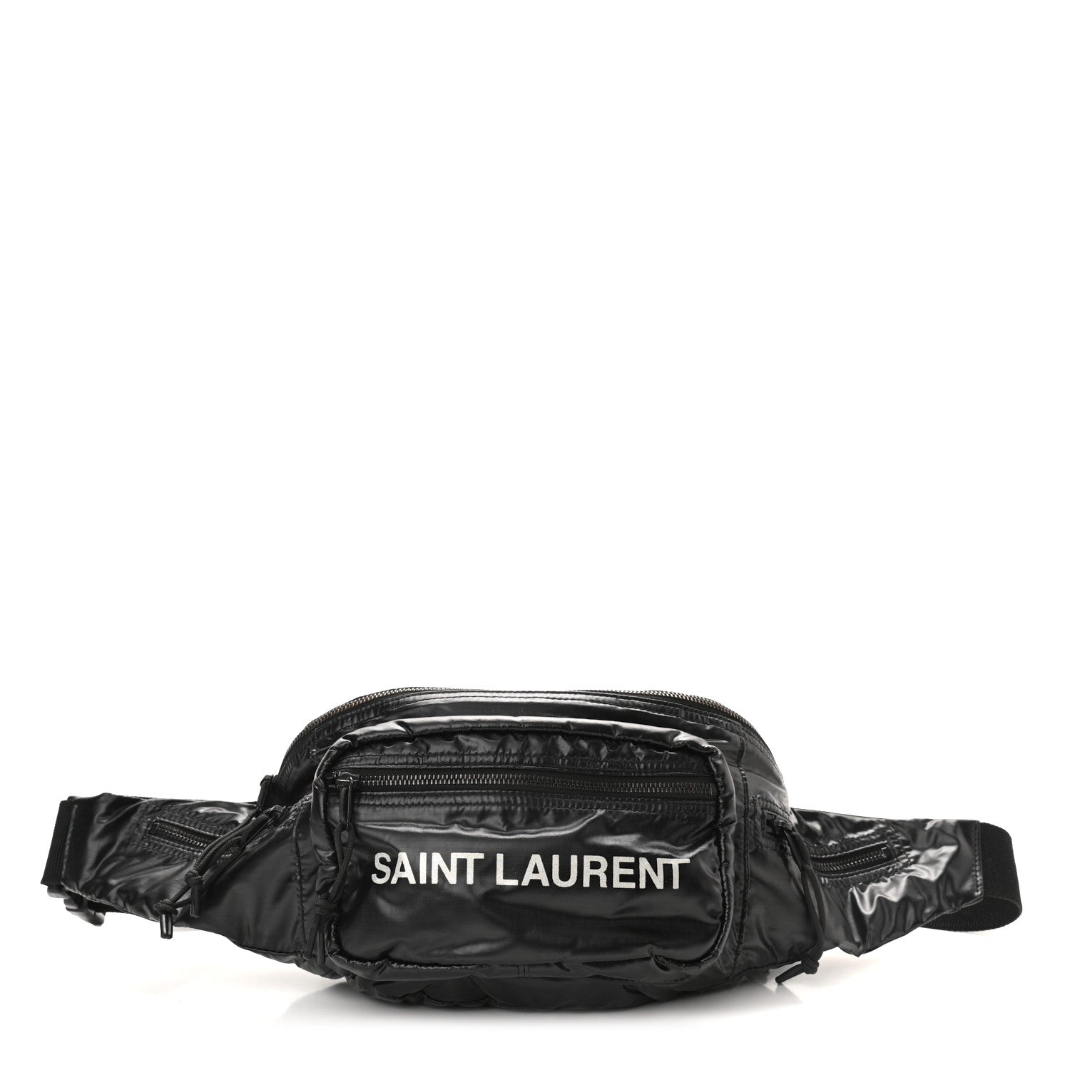 Saint Laurent Nylon Logo Nuxx Body Belt Bag Black 1 of 10
