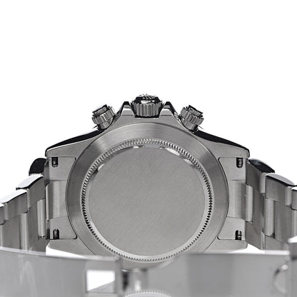 Rolex Stainless Steel 40mm Oyster Perpetual Daytona Cosmograph Watch Black 116520 6 of 8