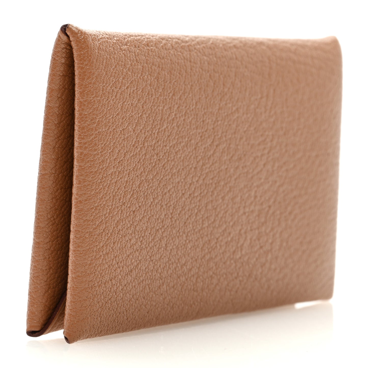 Chevre Mysore Calvi Card Case Quebracho