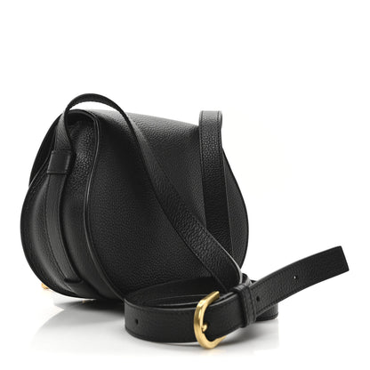 Chloe Calfskin Mini Marcie Round Crossbody Bag Black 3 of 10