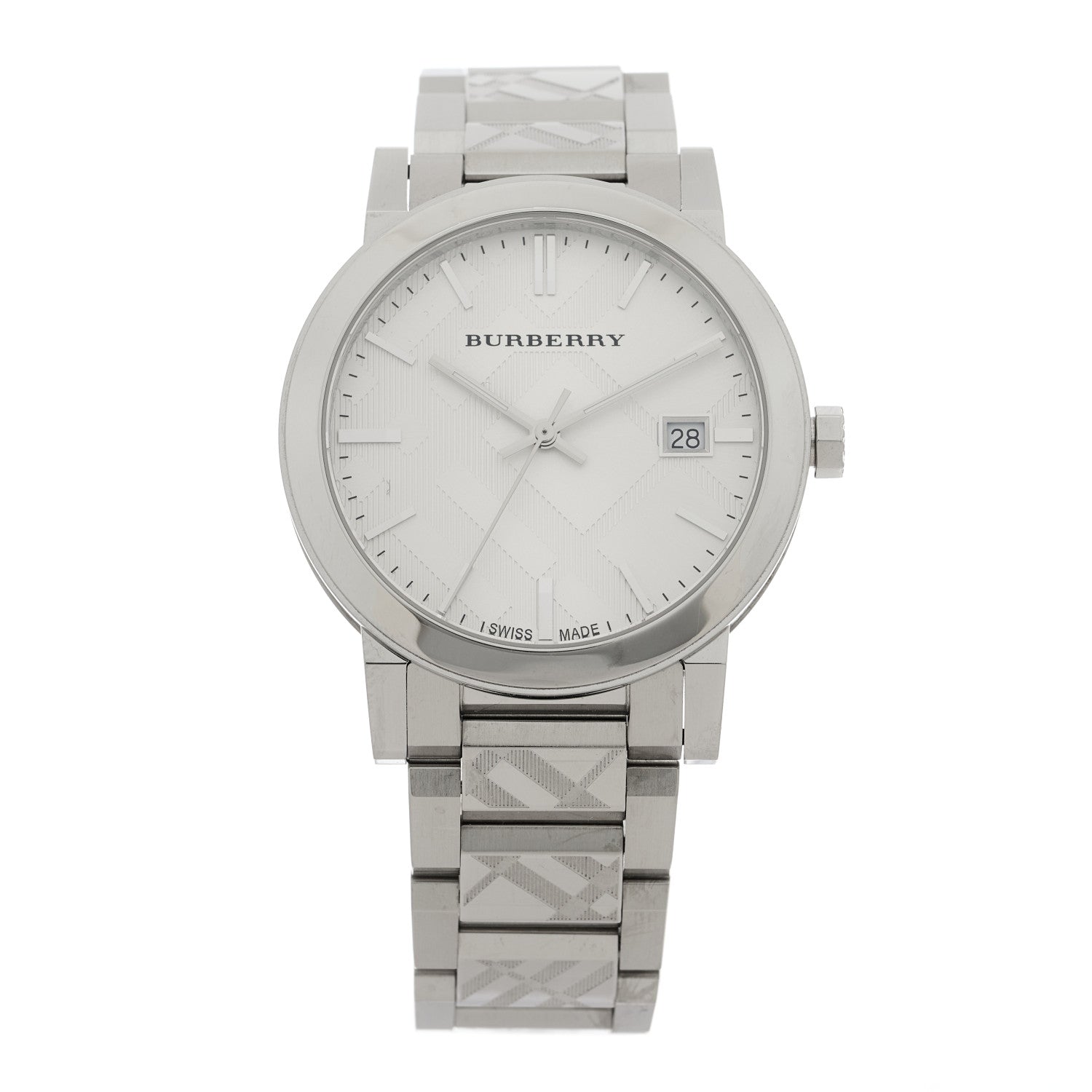Burberry Stainless Steel 38mm The City Quartz Watch BU9037 1 of 5