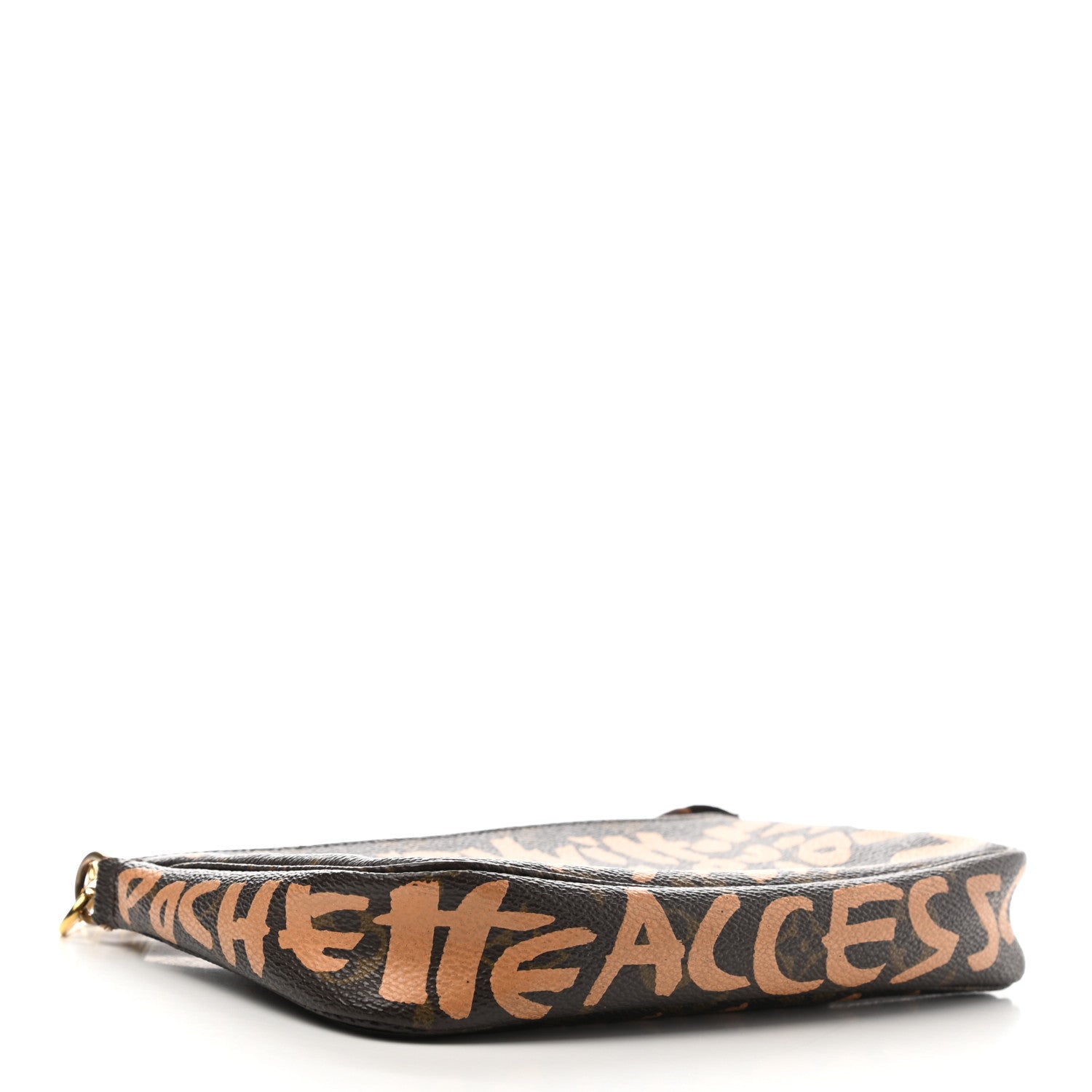 Louis Vuitton Monogram Graffiti Pochette Accessories Peach 4 of 13