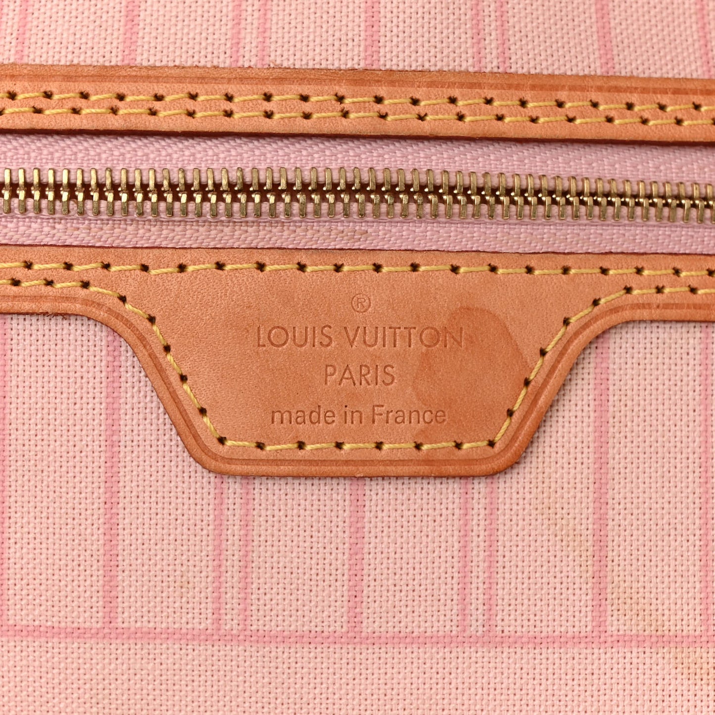 Damier Azur Neo Neverfull MM Rose Ballerine