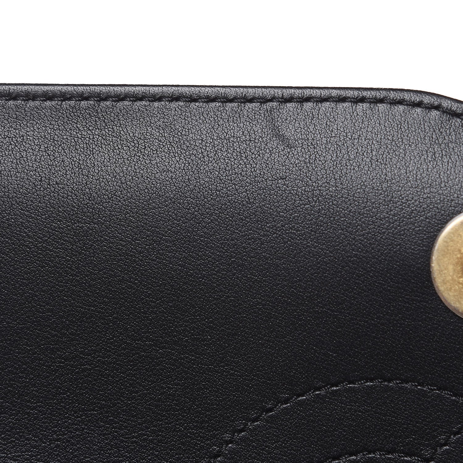 Chanel Tweed Calfskin Quilted Medium CC Filigree Flap Black 10 of 10