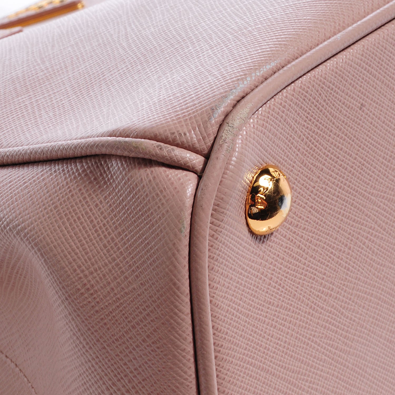Prada Saffiano Lux Medium Double Zip Tote Cammeo 9 of 9