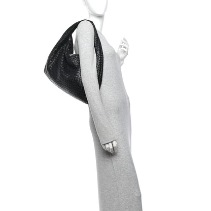 Bottega Veneta Nappa Intrecciato Large Veneta Hobo Black 2 of 13