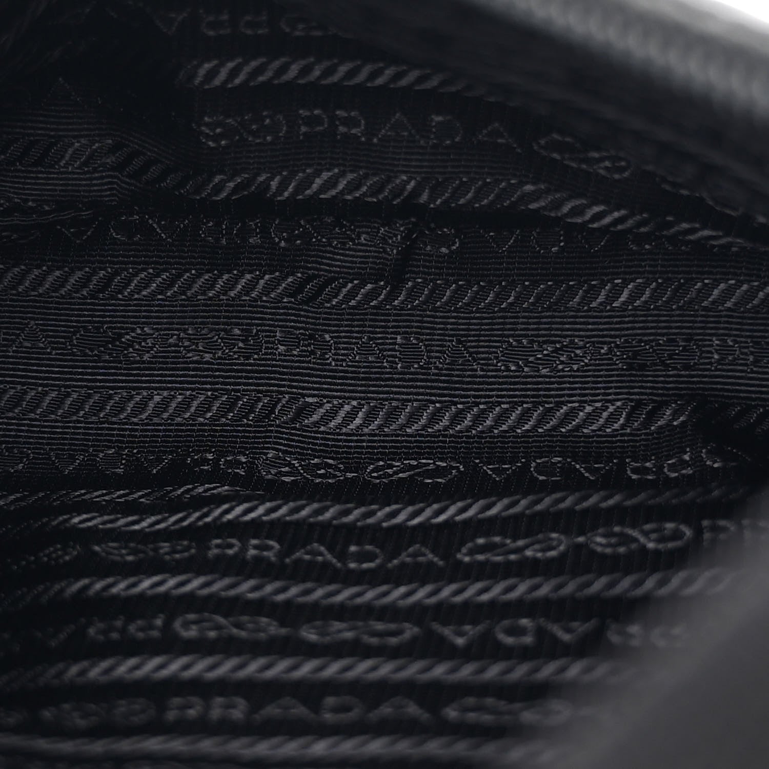 Prada Tessuto Nylon Mini Re-Edition 2000 Bag Black 5 of 11