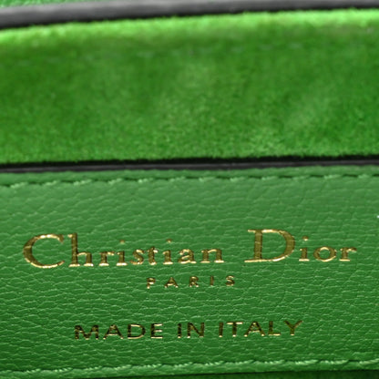 Christian Dior Goatskin Micro Saddle Bag Green 6 of 16