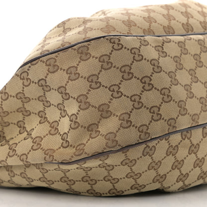 Gucci Monogram Medium Sukey Hobo Dark Brown 9 of 12