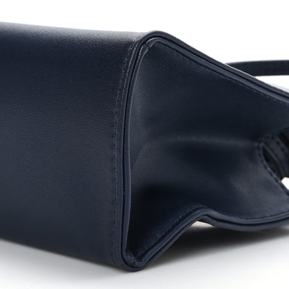 Telfar Vegan Leather Small Shopping Bag Navy 8 of 9