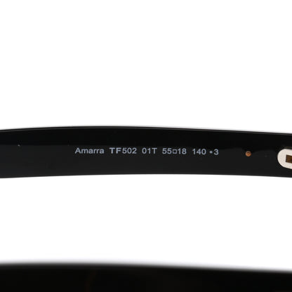 Tom Ford Amarra Sunglasses TF502 Black 5 of 7
