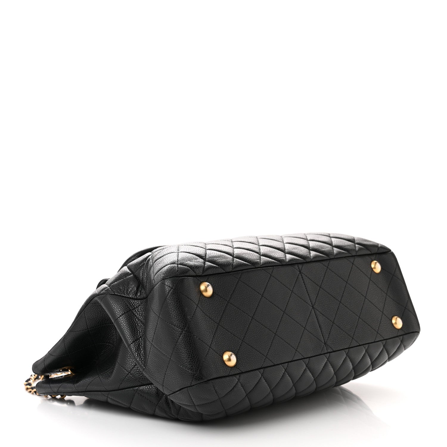 Chanel Caviar Quilted Flap Tote Black 4 of 10