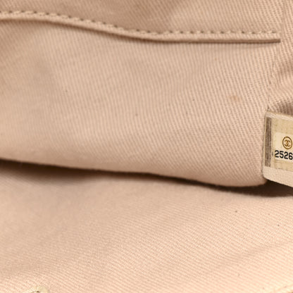 Chanel Canvas Medium Deauville Tote Light Beige 7 of 14