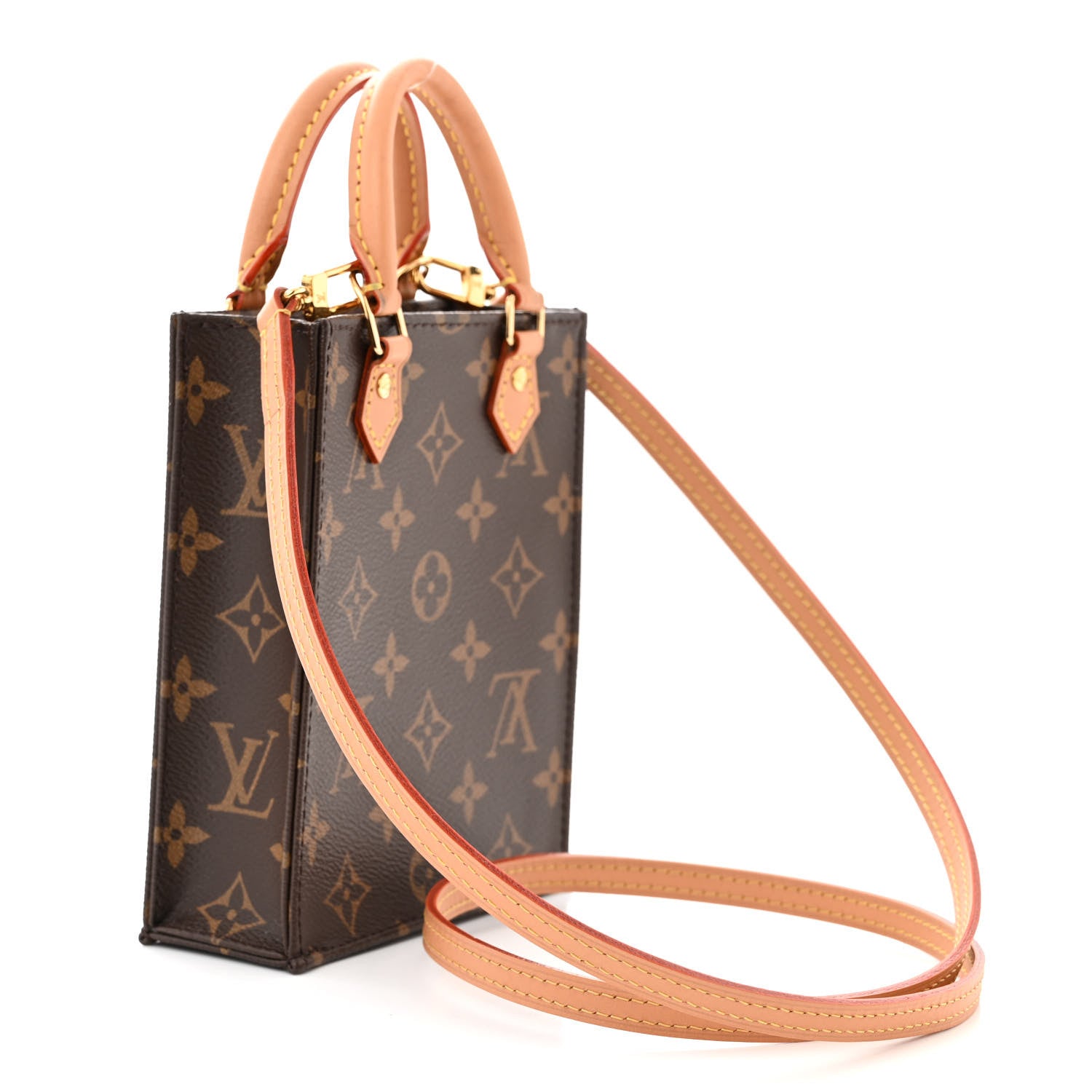 Louis Vuitton Monogram Petit Sac Plat 3 of 12