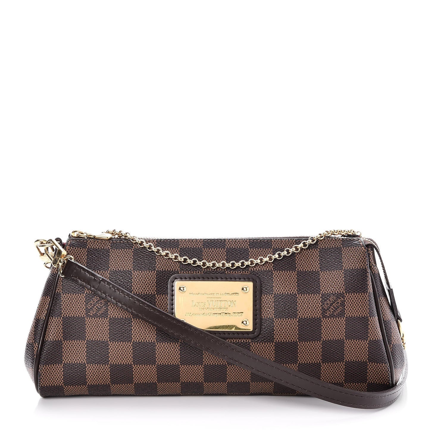 Damier Ebene Eva Clutch